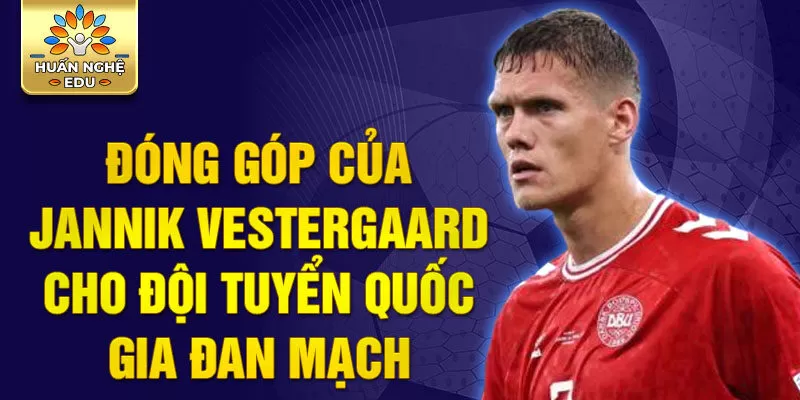 Đóng góp của Jannik Vestergaard cho đội tuyển quốc gia Đan Mạch